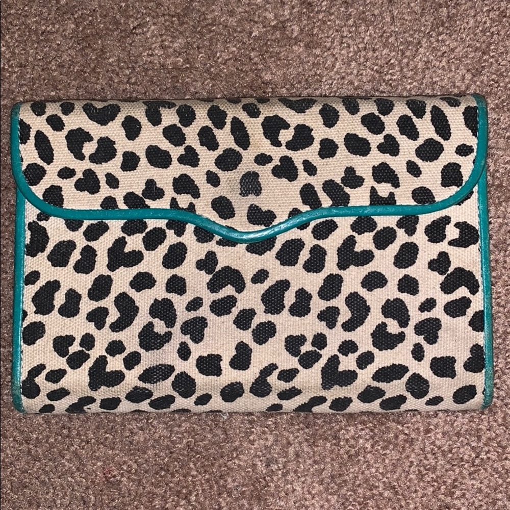 Rebecca Minkoff Canvas Leopard wallet
